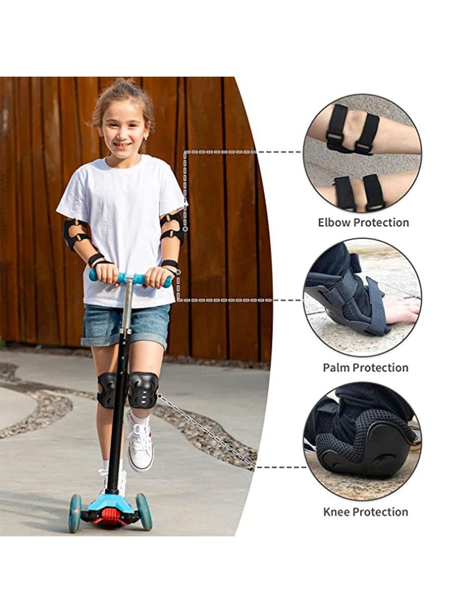 6PCS Kids Protective Gear Set  - đánh giá và giá Mountain Biking Elbow Pads